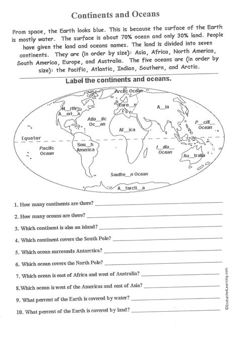 Rd Grade Geography Worksheets Geography Worksheets Social