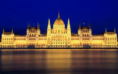 Hungary Budapest Parlament Building Wallpaper