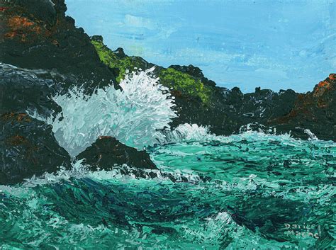 Olivine Waves Painting By Darice Machel Mcguire Fine Art America