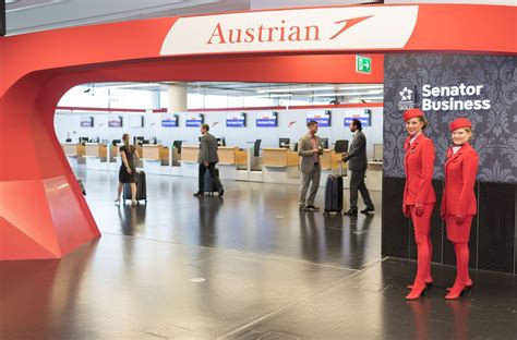 Austrian Airlines Opens Priority Check In Zone At Vienna Airport Gtp