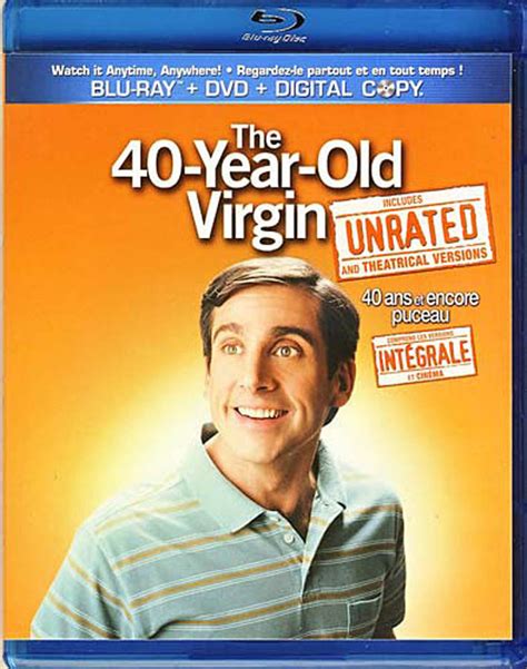 The 40 Year Old Virgin Unrated Blu Ray Dvd Bilingual Blu Ray On Blu Ray Movie