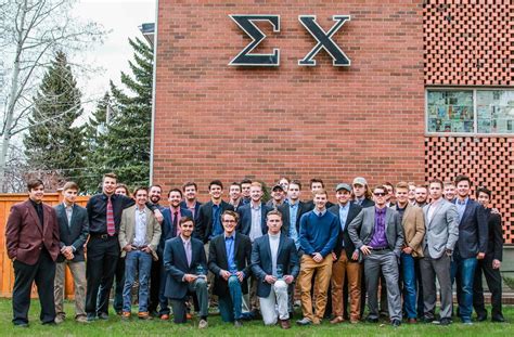 Sigma Chi Fraternity And Sorority Life Montana State University