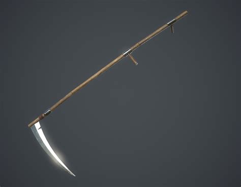 3d Model Scythe Cgtrader