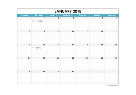Free Printable Calendar With Large Boxes Calendar Printables Free