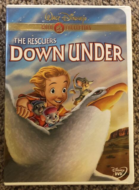 The Rescuers Down Under Dvd 2000 Gold Collection Edition For Sale