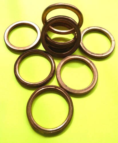 Rd125 Rd200 Dx Ttr 125 Rs 200 Copper Exhaust Gaskets Seal Header Gasket