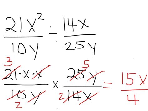 The same procedures apply to fractions containing variables. ShowMe - Cross Multiplication with fractions and variables