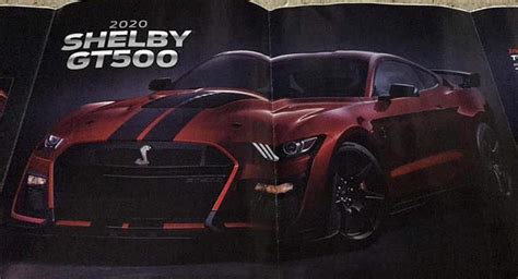 2020 Ford Mustang Shelby Gt500 Leaks With Supercharged 52l V8 Seven