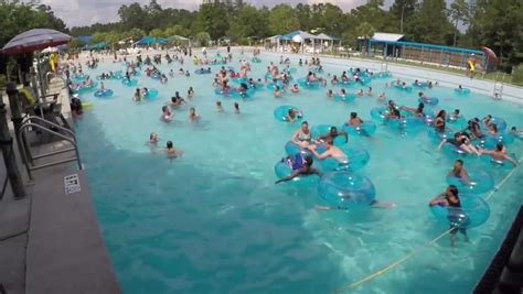 Hero Lifeguard Leaps Into Wave Pool To Save Three Year Old From