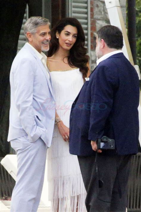 George And Amal Clooney Host Darfur Charity Fundraiser In Italy And