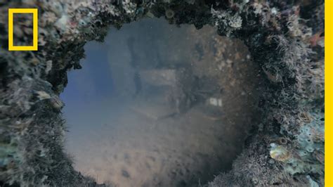deeper look inside sunken battleship preserved since pearl harbor attack national geographic
