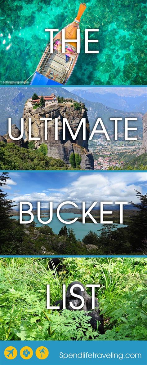 The Ultimate Bucket List Once In A Lifetime Destinations Adventure