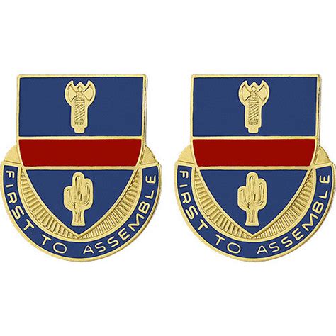162nd Infantry Regiment Unit Crest Usamm