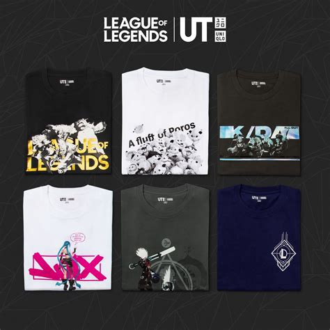 Uniqlo Announces Collaboration With Riot Games League Of Legends