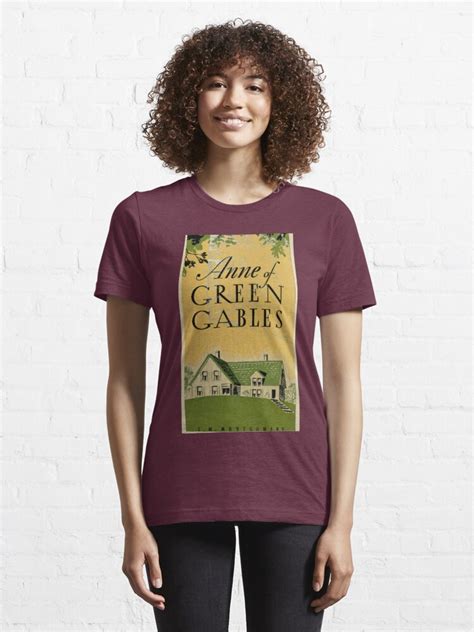 Anne Of Green Gables Classic Book Cover T Shirt For Sale By Rosethistleco Redbubble