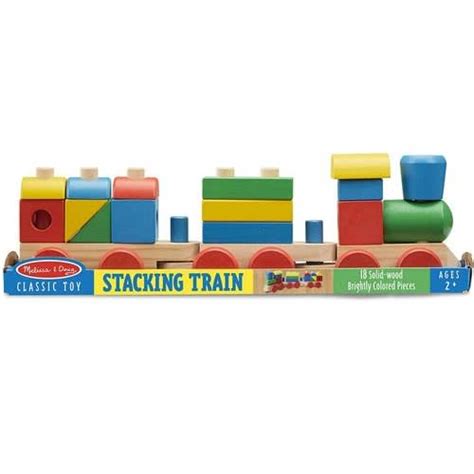 Melissa And Doug Classic Wooden Toy Stacking Train Konga Online Shopping