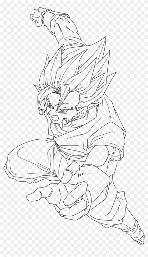 Free dragon ball z coloring pages. Coloring and Drawing: Gogeta Vegito Dragon Ball Z Coloring ...