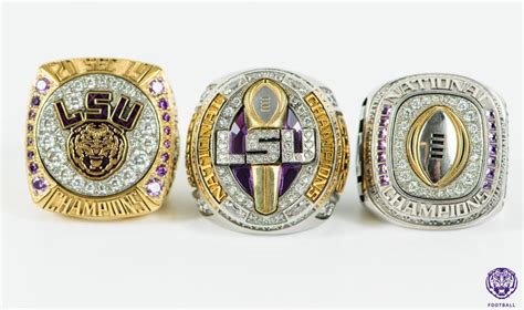 Lsus Enormous National Championship Rings Behind The Scenes Stories