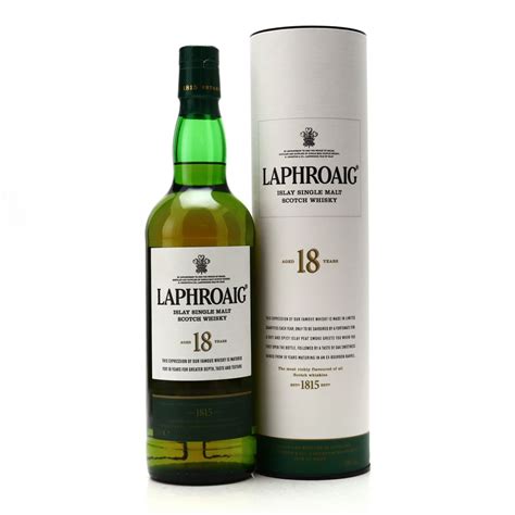 laphroaig 18 year old whisky auctioneer