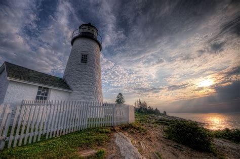 Pemaquid Point Me Maine Lighthouses Lighthouse Pemaquid