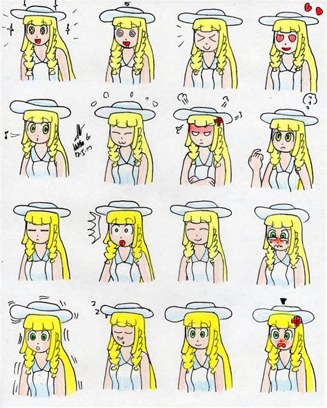 Facial Expressions Lillie By Matthewgo707 On Deviantart
