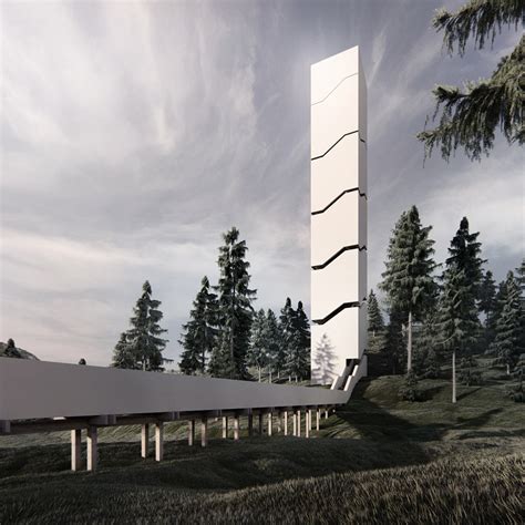 Observation Tower On Behance