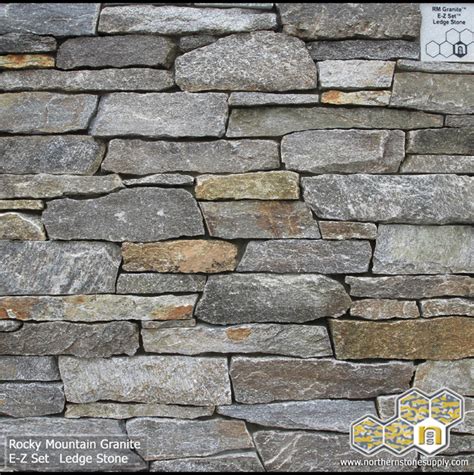 Rocky Mountain Granite™ Ledge Stone Stacked Stone Veneer Modern