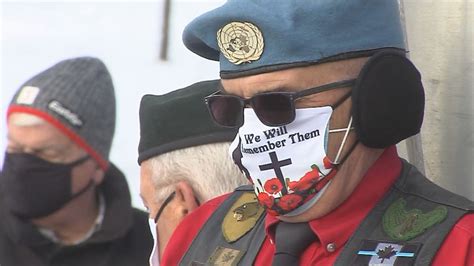 Calgarys 2020 Remembrance Day Ceremony At The Field Of Crosses