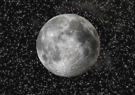 Galaxy Full Moon Free Stock Photo Public Domain Pictures