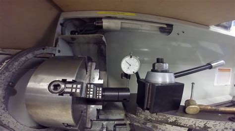 Truing A Part In A 4 Jaw Lathe Chuck Youtube