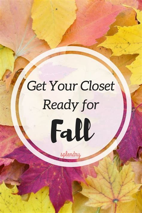 Get Your Closet Ready For Fall Fashion Help Autumn Fashion Women