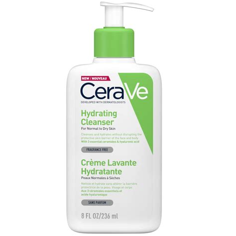 This hydrating cleanser from cerave contains hyaluronic acid which helps to promote healthier skin. CeraVe Hydrating Cleanser & Moisturising Lotion | GLOSSYBOX SE