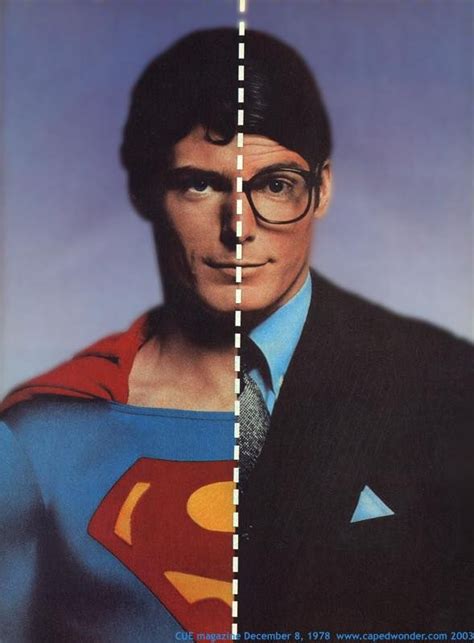 Christopher Reeve Clark Kent Superman Tom Welling Tom Welling