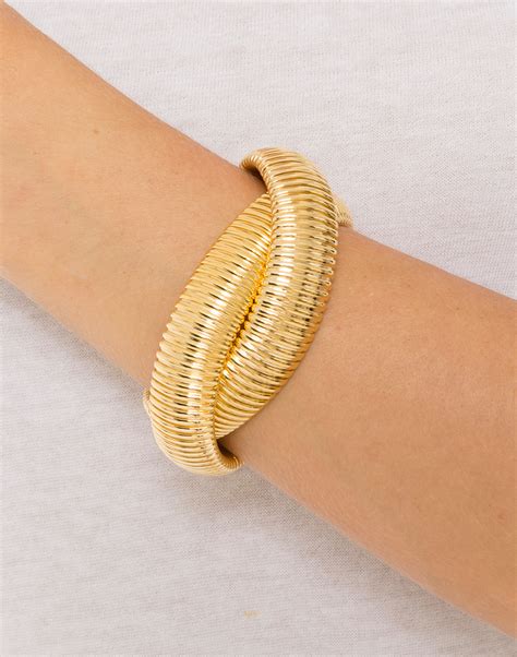 Gold Twist Cobra Bracelet Janis By Janis Savitt Halsbrook