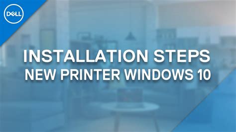 How To Install A Printer In Windows 10 Official Dell Tech Support