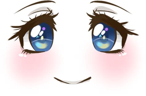 Anime Face Transparent Background Png Play