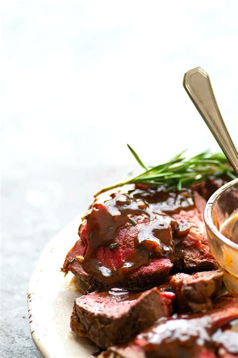 Directions preheat oven to 425°. Rosemary Garlic Butter Beef Tenderloin - Roasted to ...
