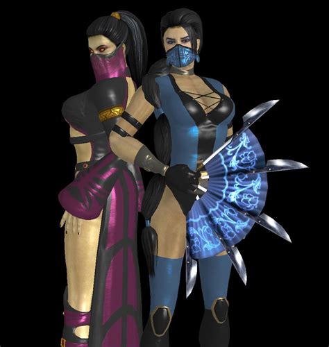 Kitana Y Mileena By Theshakifann On Deviantart