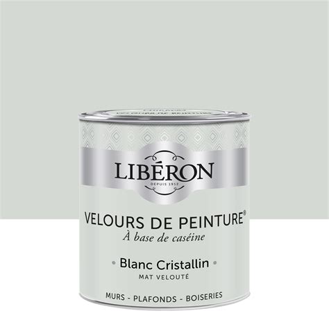 Peinture mur, boiserie, radiateur LIBERON blanc cristallin velours 0.5 ...