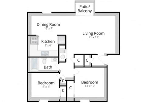 View Floor Plans 12 And 3 Bedroom Apartments Indianapolis In