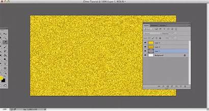 Glitter Gold Text Effect Photoshop Create Pattern