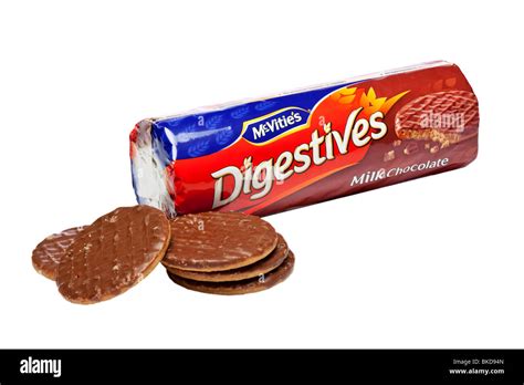 Biscuits Chocolate Digestive Digestives Cut Out Stock Images And Pictures