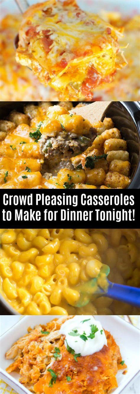 35 quick dinner ideas for tonight | real simple. 17 Crowd-Pleasing Casseroles to Make for Dinner Tonight ...