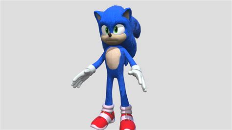 Movie Sonic Download Free 3d Model By Frictoy213 Nicolascorrea0907