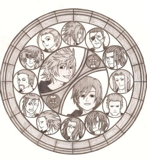 Kh2 Organization Xiii By Runedragonc On Deviantart