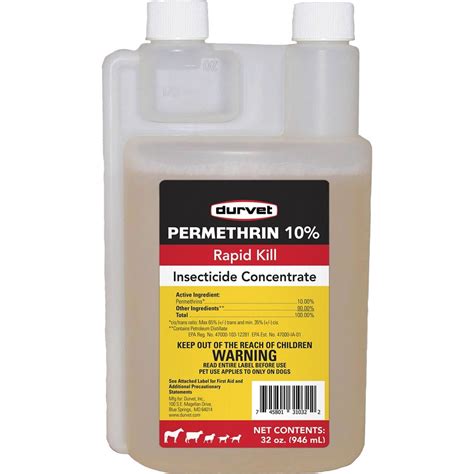 Durvet Permethrin 10 Rapid Kill Insecticide Conc
