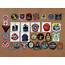 Large Assortment Of Patches  FighterControl