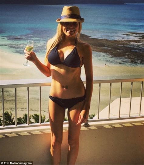 Nrl Footy Shows Erin Molan Shows Off Enviable Figure And Secret Tattoo
