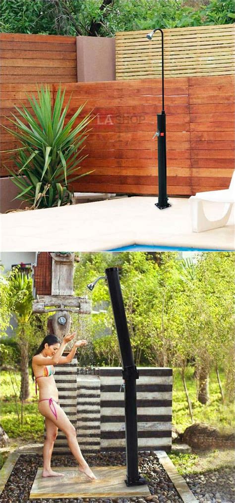Outdoor shower designs range from sleek and modern to rustic and organic. 32 Beautiful DIY Outdoor Shower Ideas ( for the Best ...