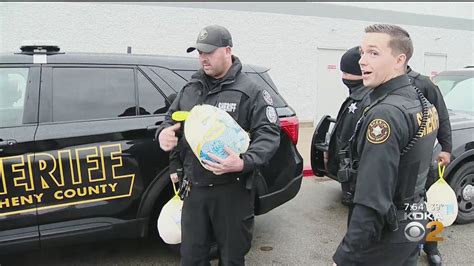 Allegheny County Sheriffs Office Hits Streets To Feed Families Youtube